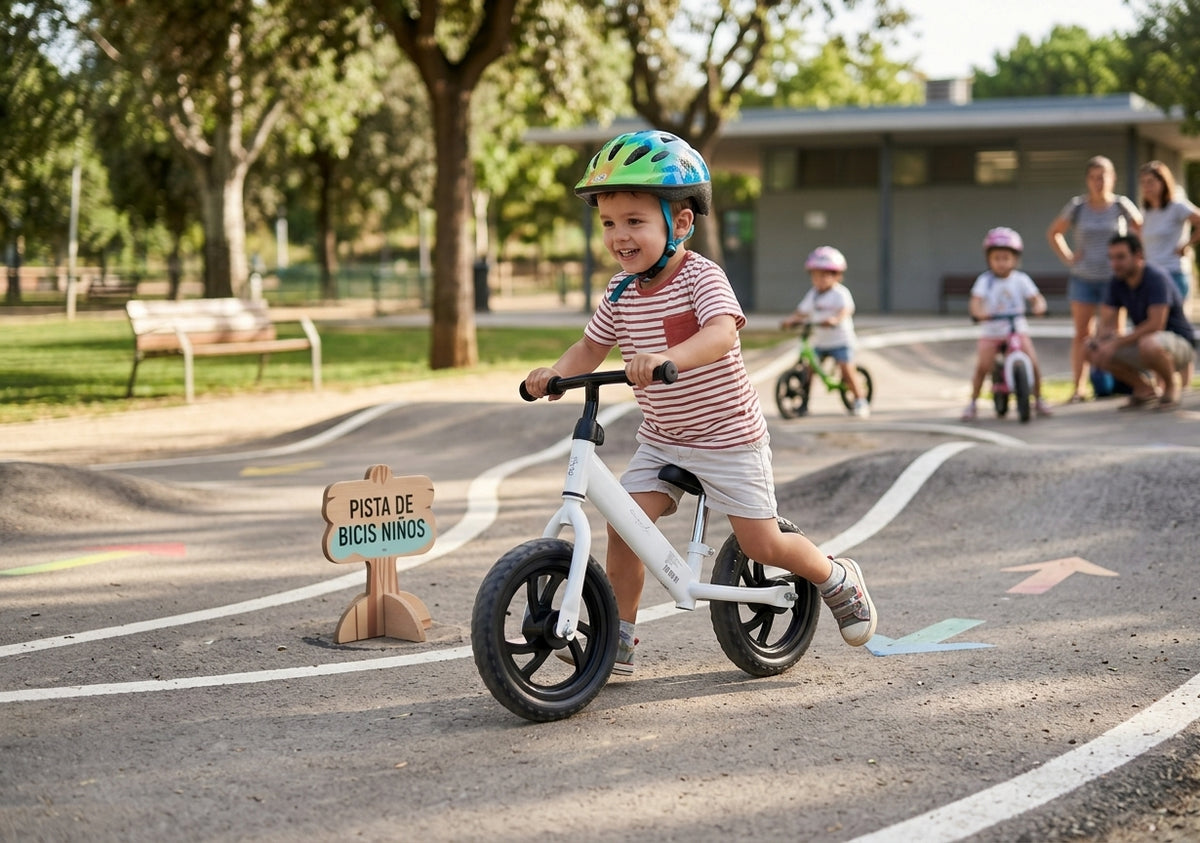 Bicicleta de Equilibrio para Niños de 2 a 5 Años – Sin Pedales y Altura Ajustable | Envío Gratis y Paga al Recibir