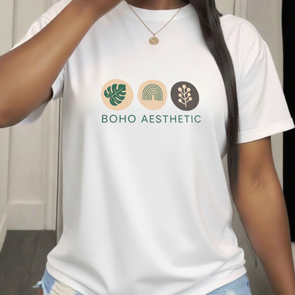 Camiseta Estampada de Mujer Diseño BOHO