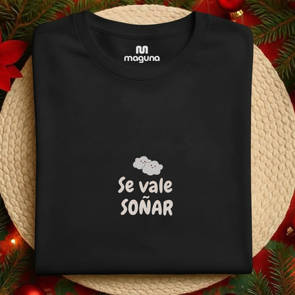 Camiseta Estampada de Mujer Diseño Se vale Soñar