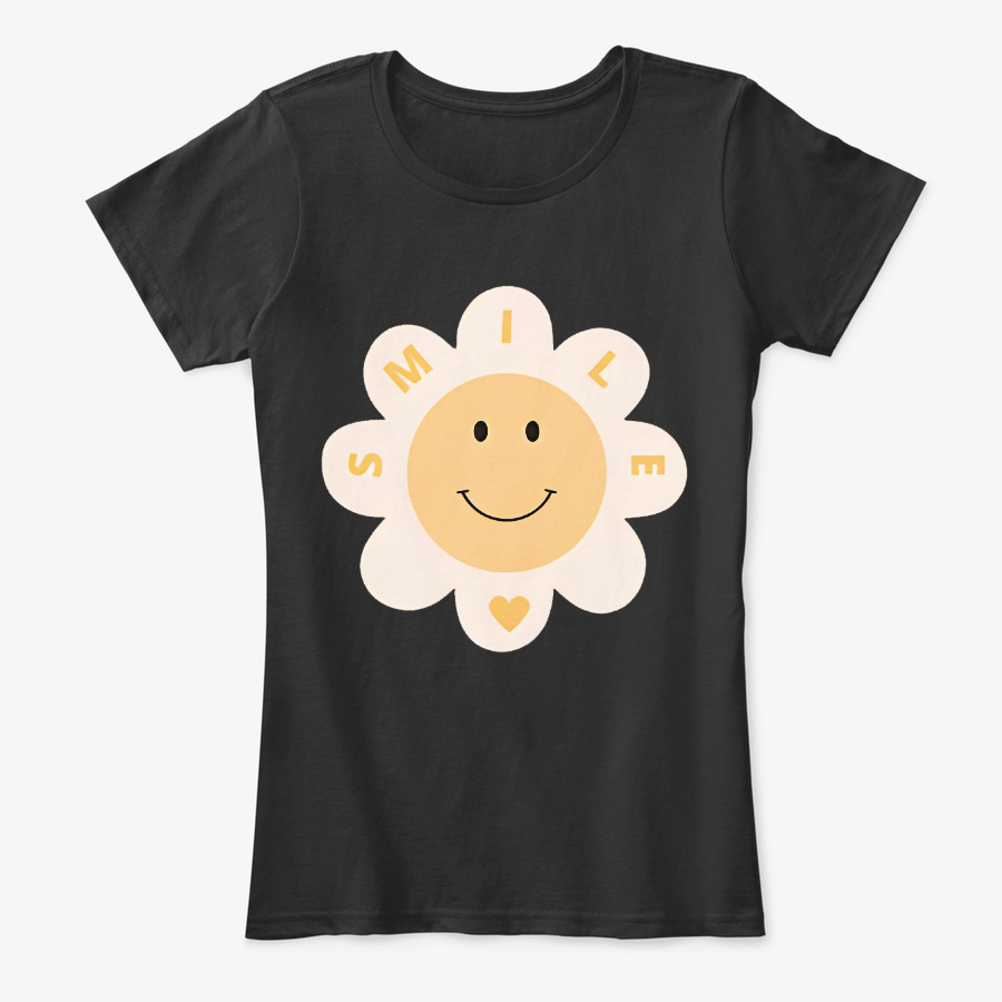 Camiseta Estampada de Mujer Diseño Smile