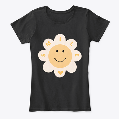 Camiseta Estampada de Mujer Diseño Smile