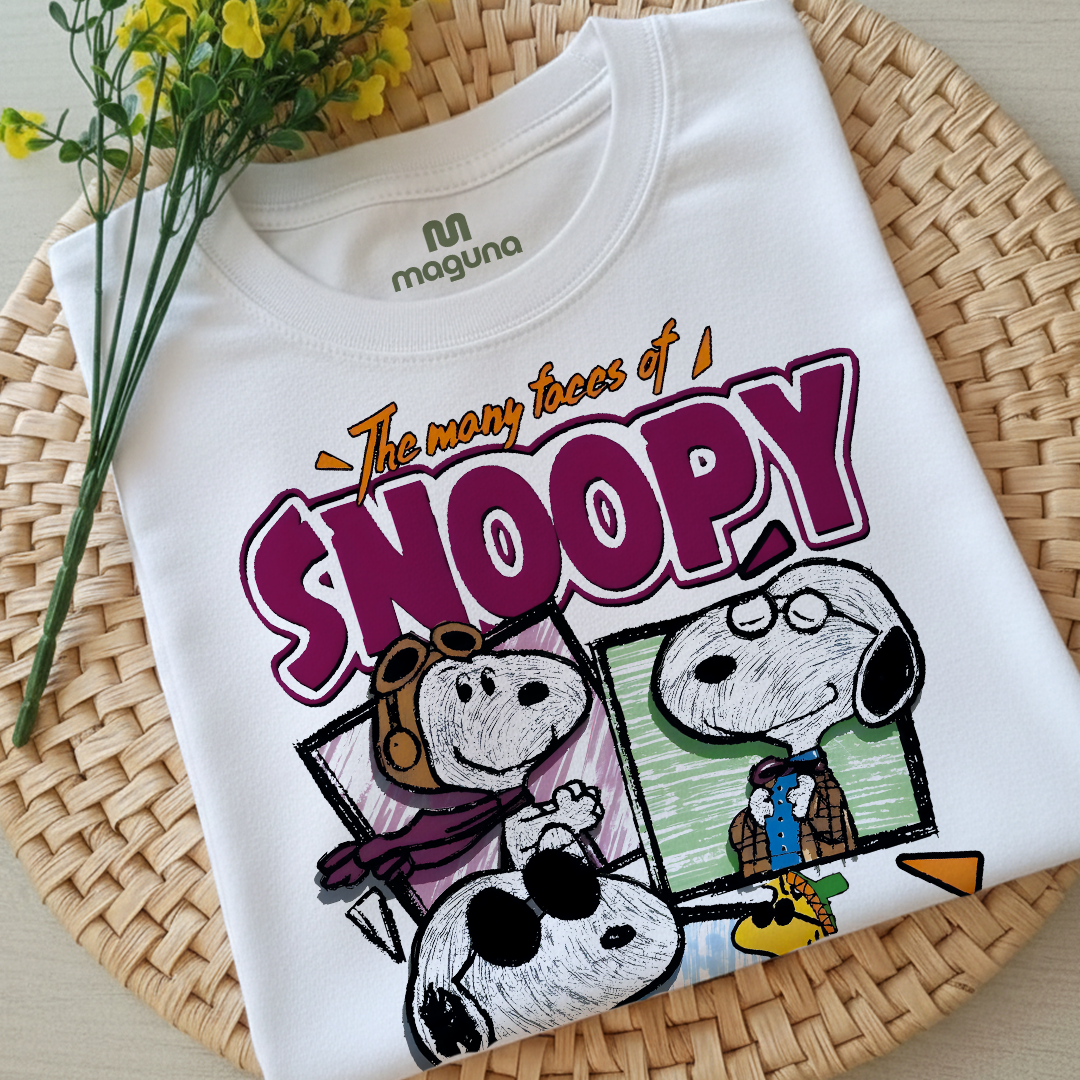 Camiseta Estampada para Mujer Diseño Snoopy Since 1950