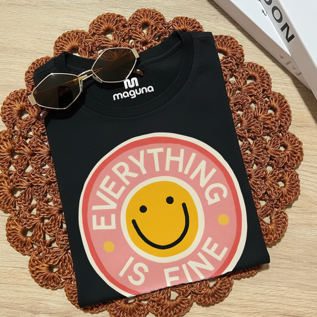 Camiseta Estampada para Mujer Diseño EVERYTHING