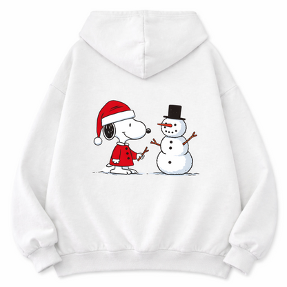 Buzo Estampado Unisex de Snoopy Merry Christmas